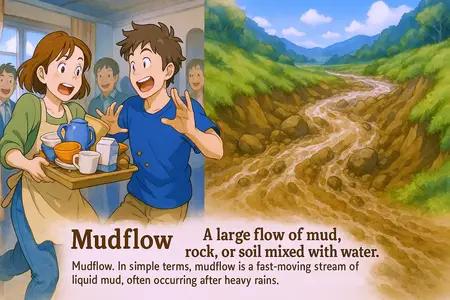mudflow Simple Definition