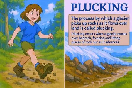 plucking Simple Definition