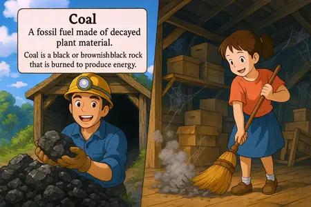 coal Simple Definition