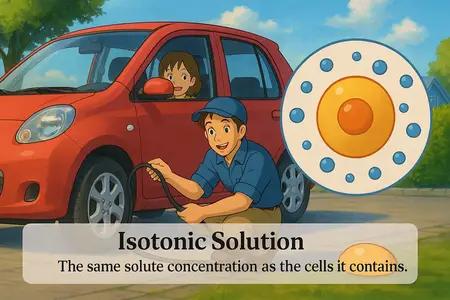 isotonic solution Simple Definition