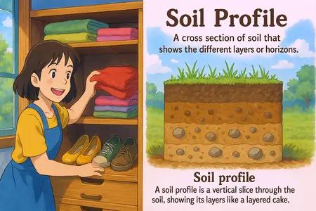 soil profile Simple Definition