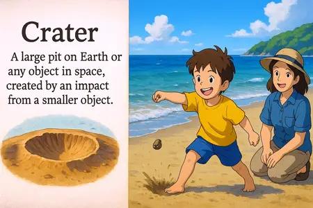 crater Simple Definition