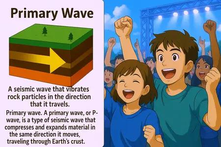 primary wave Simple Definition