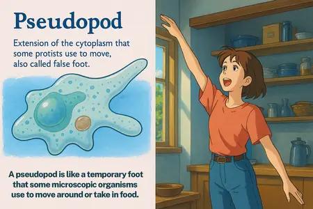 pseudopod Simple Definition