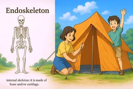 endoskeleton Simple Definition