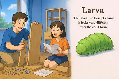 larva Simple Definition