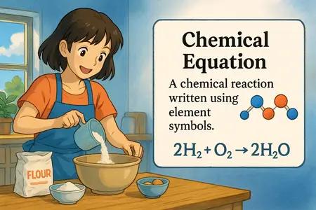 chemical equation Simple Definition