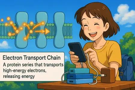 electron transport chain Simple Definition