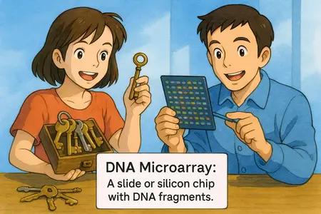 DNA microarray Simple Definition