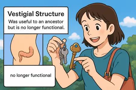 vestigial structure Simple Definition