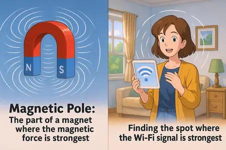 magnetic pole Simple Definition