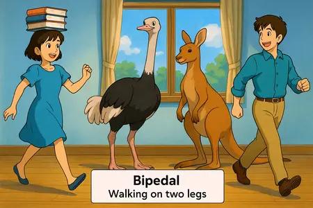 bipedal Simple Definition