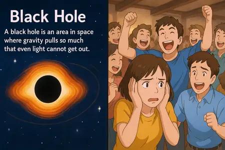 black hole Simple Definition