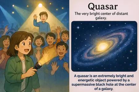 quasar Simple Definition