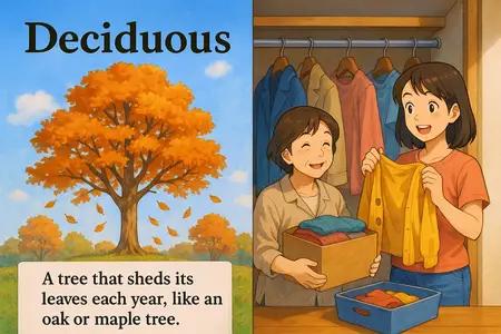 deciduous Simple Definition