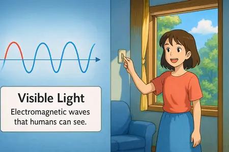 visible light Simple Definition