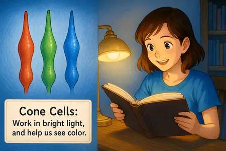 cone cells Simple Definition