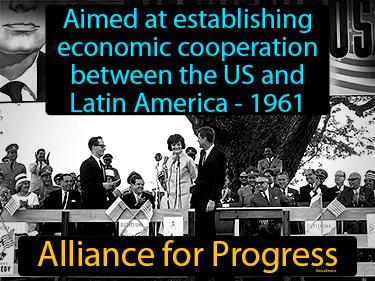 Alliance for Progress Simple Definition
