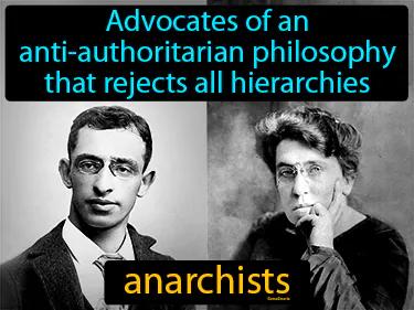 anarchists Simple Definition