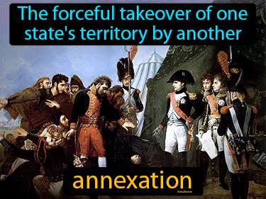 annexation Simple Definition