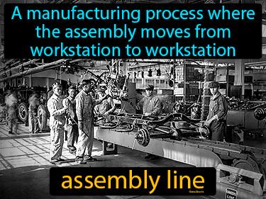 assembly line Simple Definition
