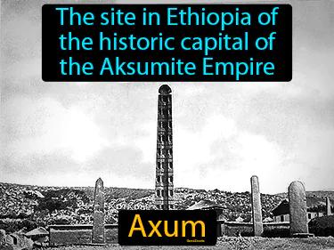 Axum Simple Definition