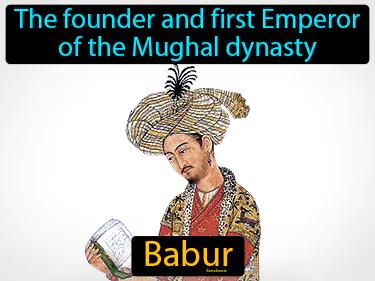 Babur Simple Definition