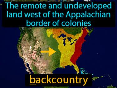 backcountry Simple Definition