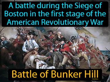 Battle of Bunker Hill Simple Definition
