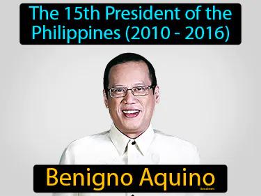Benigno Aquino Simple Definition