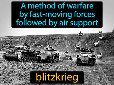 blitzkrieg Simple Definition