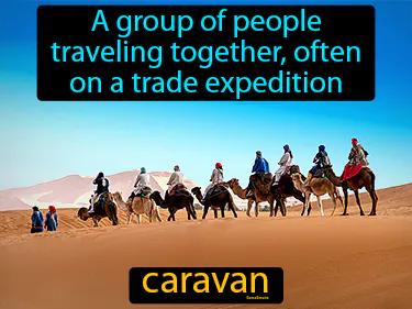 caravan Simple Definition