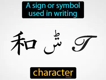 character Simple Definition