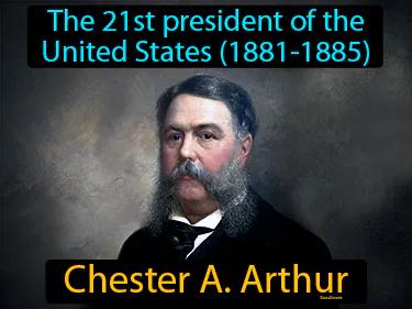 Chester A Arthur Simple Definition