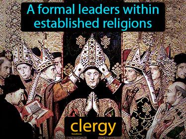 clergy Simple Definition