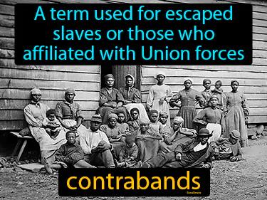 contrabands Simple Definition
