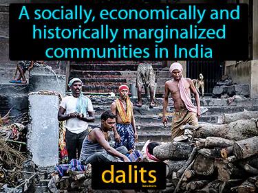 dalits Simple Definition