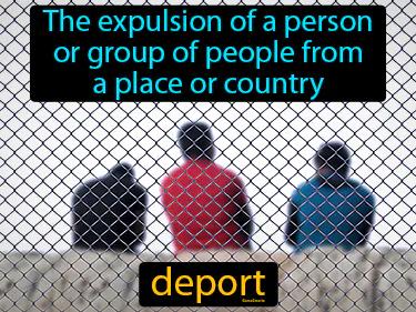 deport Simple Definition