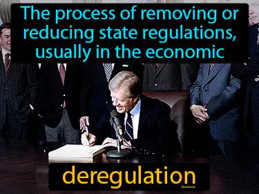deregulation Simple Definition