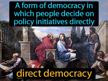 direct democracy Simple Definition