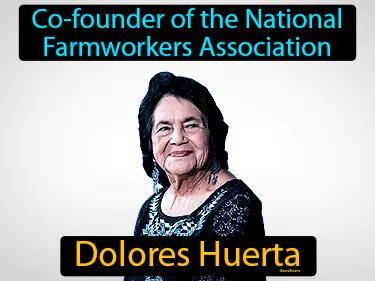 Dolores Huerta Simple Definition