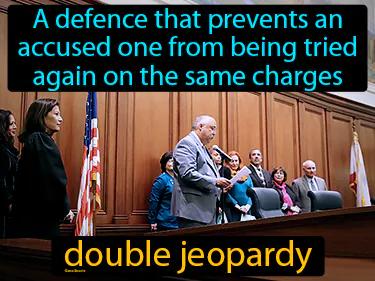 double jeopardy Simple Definition