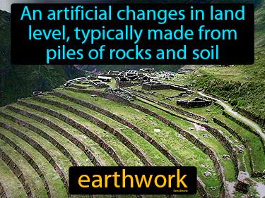 earthwork Simple Definition