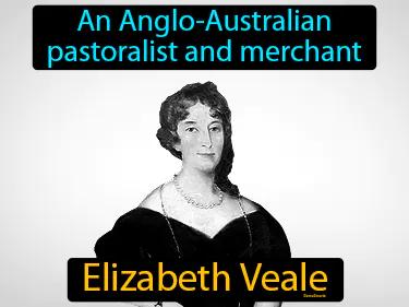 Elizabeth Veale Simple Definition