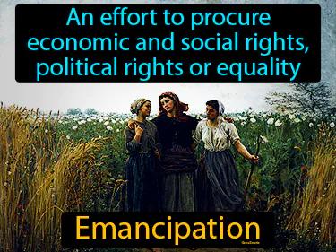 emancipation Simple Definition