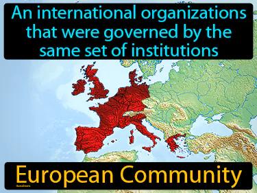 European Community Simple Definition