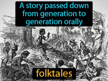 folktales Simple Definition