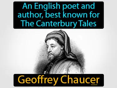 Geoffrey Chaucer Simple Definition