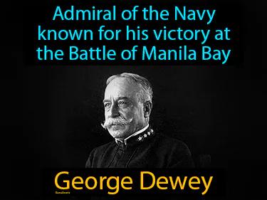 George Dewey Simple Definition