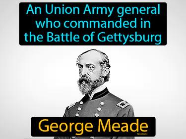 George Meade Simple Definition